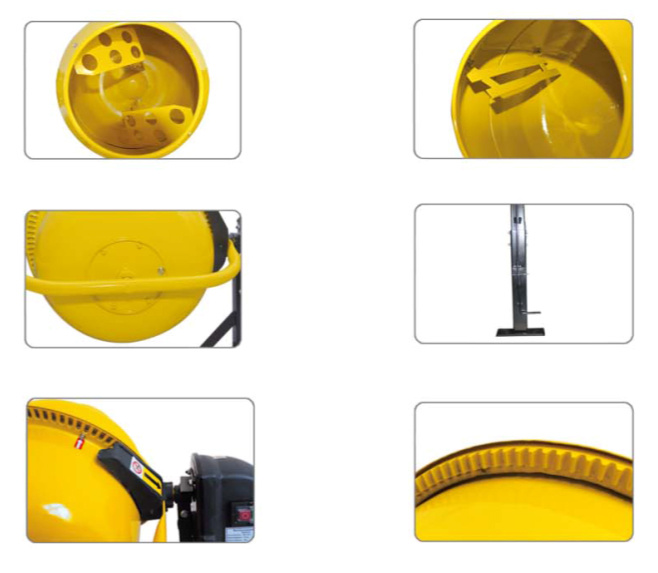 Rus Tarzı İnşaat Çimento Karıştırıcı Rotor Tipi Mini Elektrikli Çimento Karıştırıcı 1