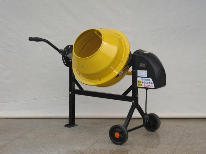 300W Orta Boy Beton Mikseri ISO 9000 İnşaat Mini Mikser Makinası 0