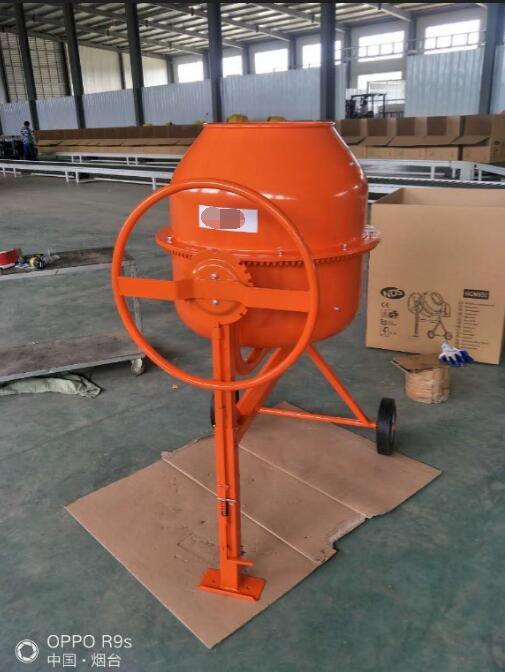 Sarı Renk Bina Beton Mikseri ISO9001 Mini Beton Mikseri 0
