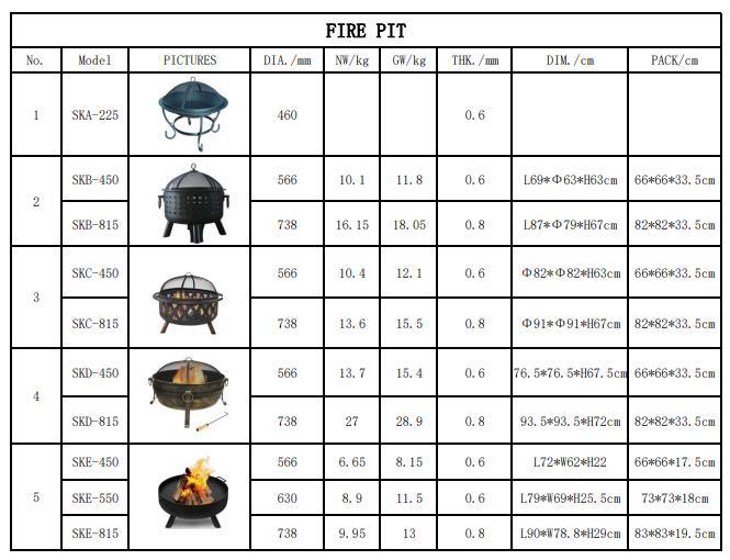 Barbekü için Taşınabilir Açık Isıtma Soba Kömür Pişirme Ocağı 0