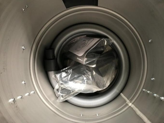 240V Elektrikli Süpürge Makinesi Santrifüjlü Siklon Toz Temizleme Makinesi 3