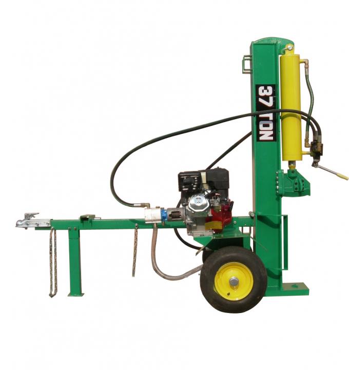 9HP Benzinli Ağaç Öğütücü Otomatik Besleme Odun Kütük Ayırıcı 3