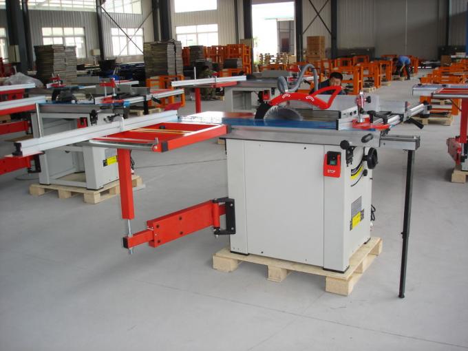 Ahşap Kesme 3000W Ahşap Pres Makinası Dairesel Masa Testere Makinası 1