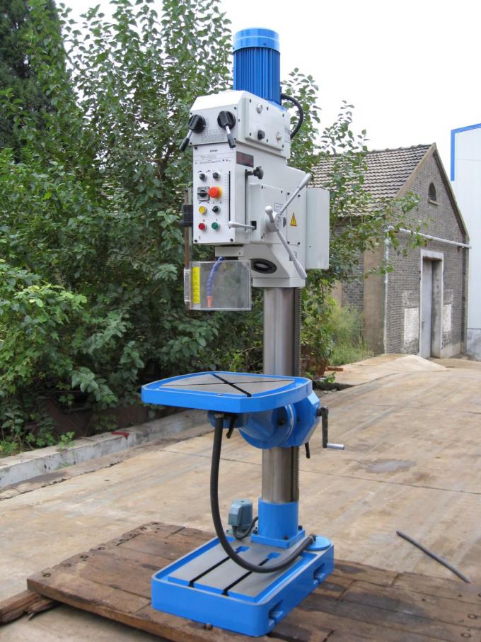 Normal Hassas Metal Delme Makinesi 1500W Metal İşleme Matkap Presi 0