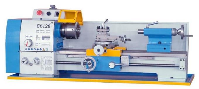 Tezgah Torna Makinesi Dirençli Mini Hassas CNC Metal Torna Manuel Aşınma 0