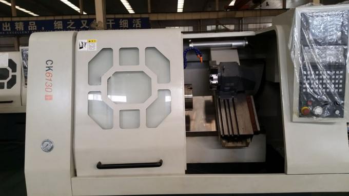 Konik Yüzey Metal Cnc Torna 340mm Programlanabilir Metal Torna 0