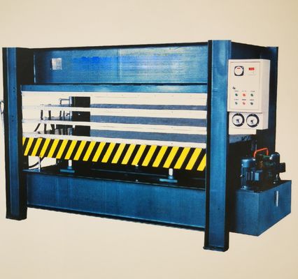 CE Sertifikası Ahşap Pres Makinesi Ağaç İşleme İçin Soğuk Pres Makinesi 220V