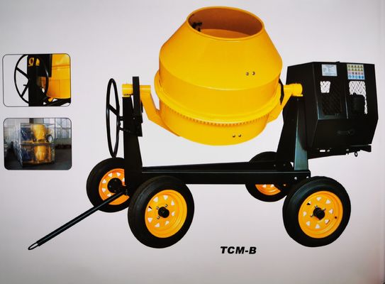 İnşaat Elektrikli Beton Mikseri Makinesi 1.0mm Orta Beton Mikseri