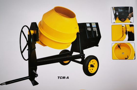 CE Elektrikli Beton Mikseri Makinesi 7.5HP İnşaat Orta Ölçekli
