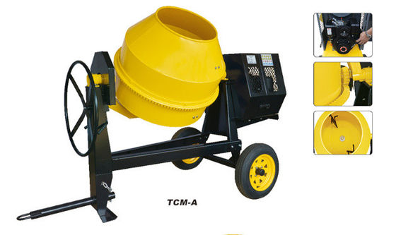 CE Elektrikli Beton Mikseri Makinesi 7.5HP İnşaat Orta Ölçekli