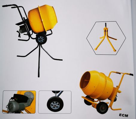 Yeni Yapı Mini Çimento Beton Mikseri Basınçlı Kaplı Rotor Tipi