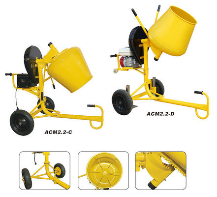 Mini Pompalı 650W Mini Beton Mikseri Makinesi Hafif Ağırlık