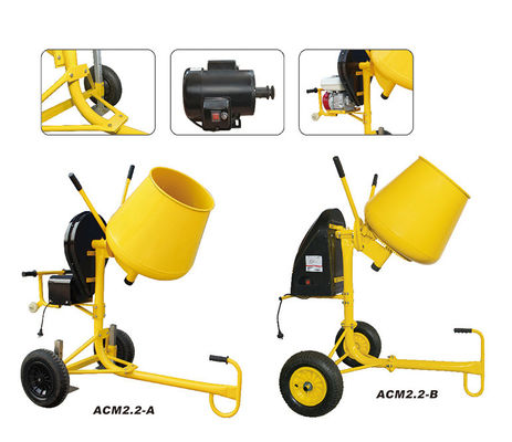 Mini Pompalı 650W Mini Beton Mikseri Makinesi Hafif Ağırlık