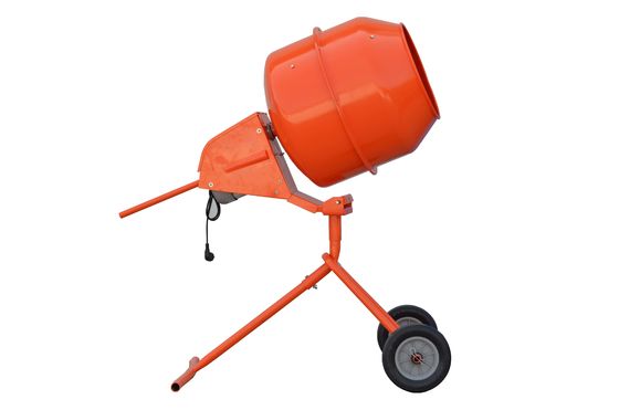 Barrow Tipi Mini Beton Mikseri Makinesi 140L Taşınabilir Beton Mikseri