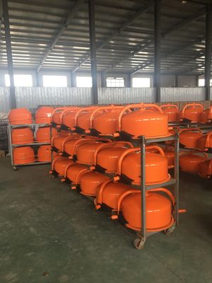 Stand Tipi Taşınabilir Mini Beton Mikseri 140L GS Onaylı İki Tekerlek