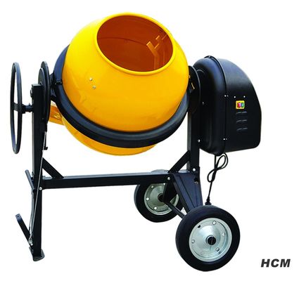 160L Çimento Beton Karıştırıcı Makinesi 1.0mm Elektrikli Çimento Karıştırıcı