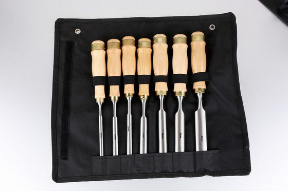 60crv Ahşap Oyma Keski Seti 140mm Ahşap Sap Malzemesi