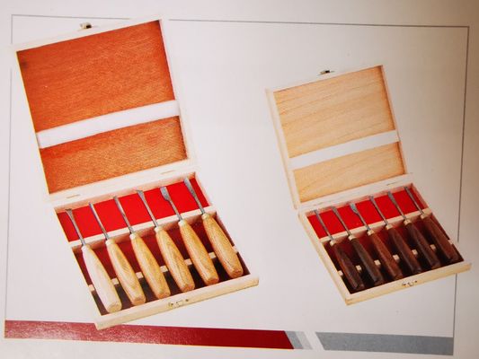 90mm Ahşap Torna Alet Setleri Gravürlü Keski Ahşap Oyma Alet Setleri