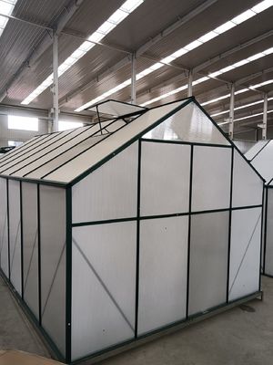5cm Bahçe Tezgahları Spire Garden Alüminyum Çerçeve Güneş Enerjili Yeşil Ev