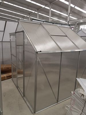 5cm Bahçe Tezgahları Spire Garden Alüminyum Çerçeve Güneş Enerjili Yeşil Ev