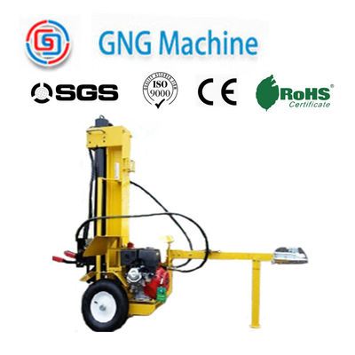 Benzinli 40ton Kütük Ayırıcı 13HP Şube Öğütücü Öğütücü