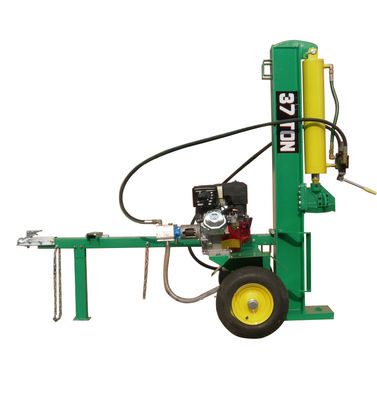 Benzinli 40ton Kütük Ayırıcı 13HP Şube Öğütücü Öğütücü