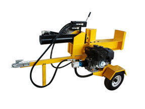 9HP Benzinli Ağaç Öğütücü Otomatik Besleme Odun Kütük Ayırıcı