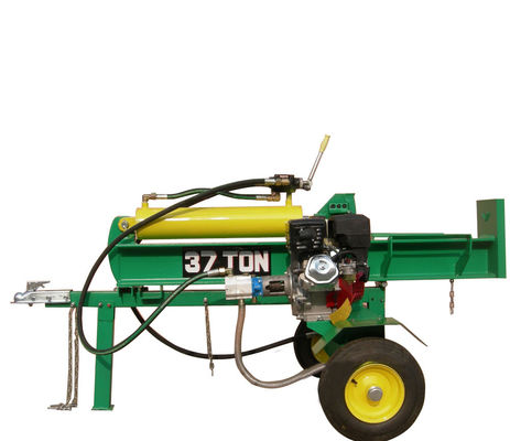 9HP Benzinli Ağaç Öğütücü Otomatik Besleme Odun Kütük Ayırıcı