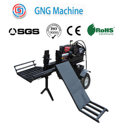 9HP Benzinli Ağaç Öğütücü Otomatik Besleme Odun Kütük Ayırıcı