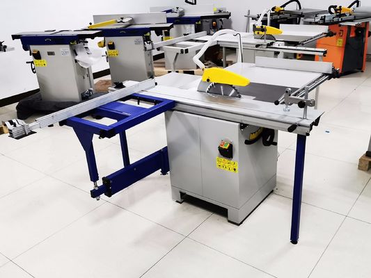 1500W Ahşap Pres Makinası Yarı Otomatik Ağaç İşleme Masası Testere