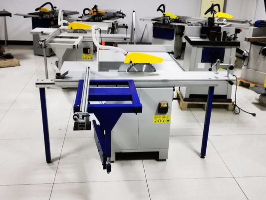 1500W Ahşap Pres Makinası Yarı Otomatik Ağaç İşleme Masası Testere