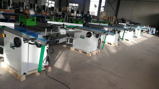 Ahşap Kesme 3000W Ahşap Pres Makinası Dairesel Masa Testere Makinası