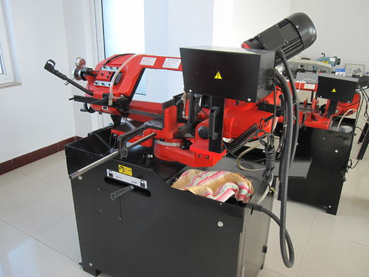 Yatay Melal İşleme Elektrikli Metal Kesme Bandsaw 220v