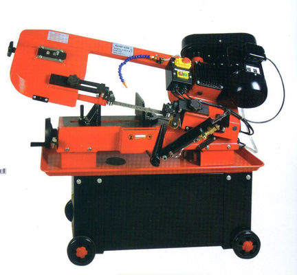 Yatay Melal İşleme Elektrikli Metal Kesme Bandsaw 220v