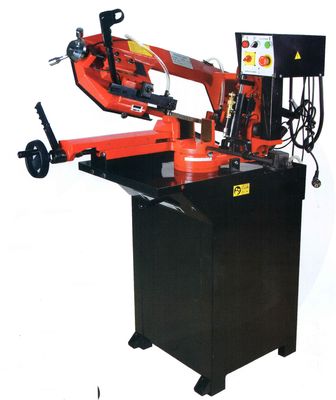 Yatay Melal İşleme Elektrikli Metal Kesme Bandsaw 220v