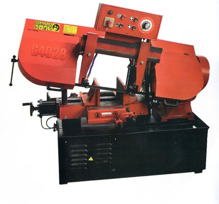 Yatay Melal İşleme Elektrikli Metal Kesme Bandsaw 220v