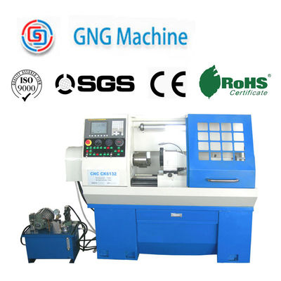 Manual / Hidrolik Turret 400/1000mm X / Z Eksen Seyahat ile CNC Metal Döner